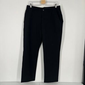 Under Armour Performance Pants 34 Black Tapered Golf Gorpcore Minimalist Sporty
